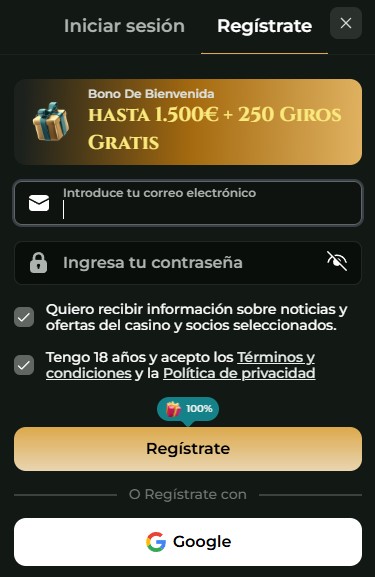 goldzino casino registro